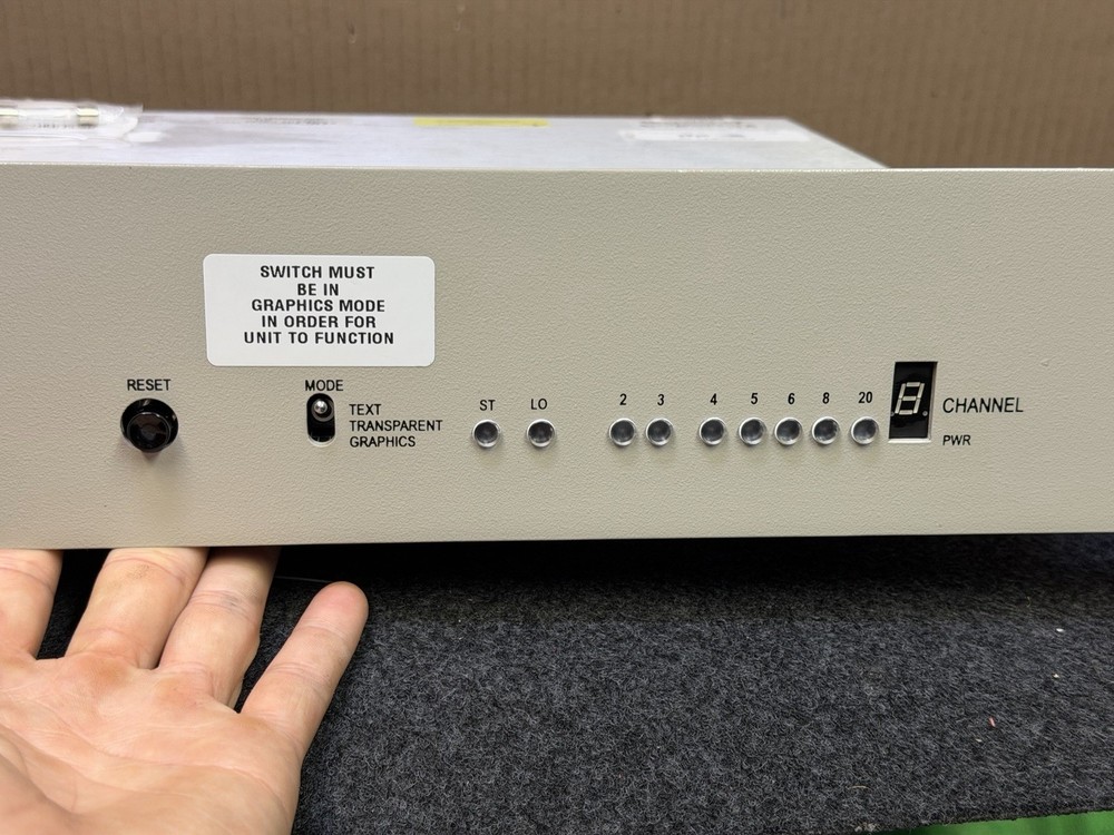 AT&T i-COS 4 RM (Integrated Console Operator System) 9113789-8 W/ Cables