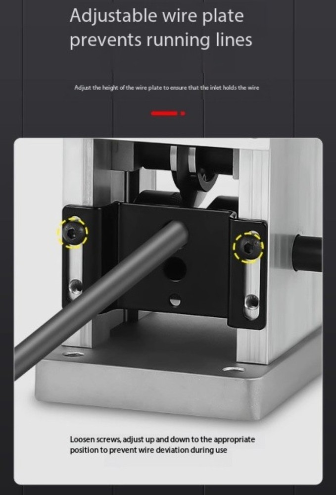 SD25 Wire Stripping Machine Scrap Recycle Tool Manual Cable Wire Stripper
