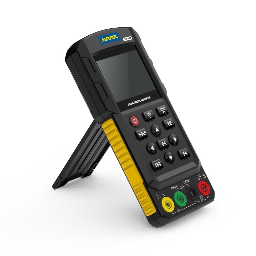 AUTOOL DM301 Digital Electrical Multimeter AC/DC Voltage Current Detector Kit US