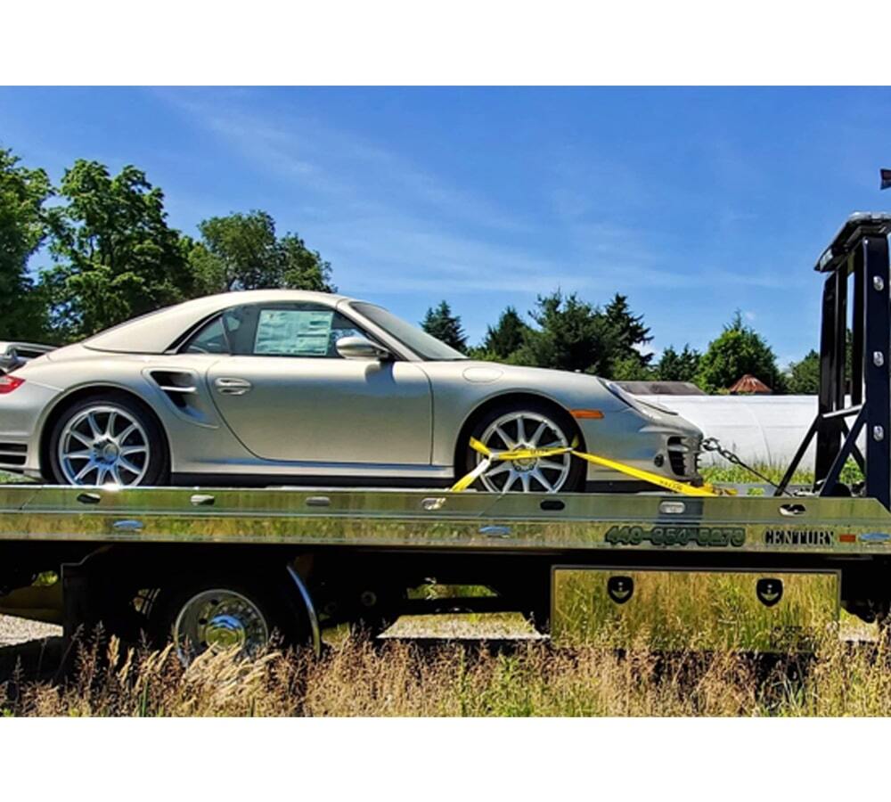 8 Point Roll Back Tie Dow System w/ Chain End - 18ft