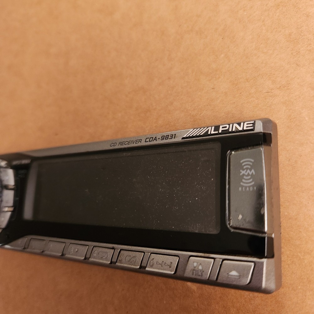 ALPINE CDA-9831 Face Faceplate Front Panel