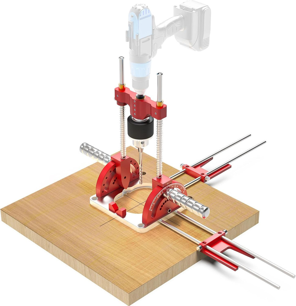 Multi Angle Drill Guide, Portable Drillling Guide, Precision Drilling Jig Attach
