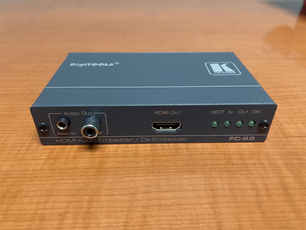 Kramer FC-69 HDMI Audio Embedder/De-Embedder