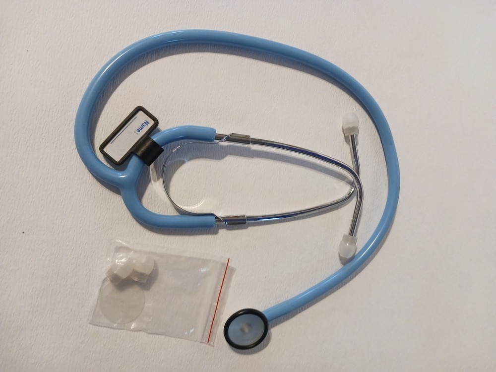 BUNDLE Laerdal Mini Anne CPR Mannequin Practice Doll w/instruct.DVD, stethoscope