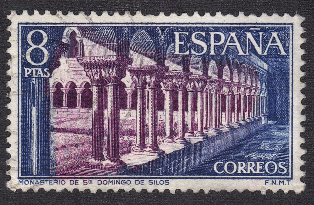 1973 Spain SC#  1787 - Cloister Walk - Used