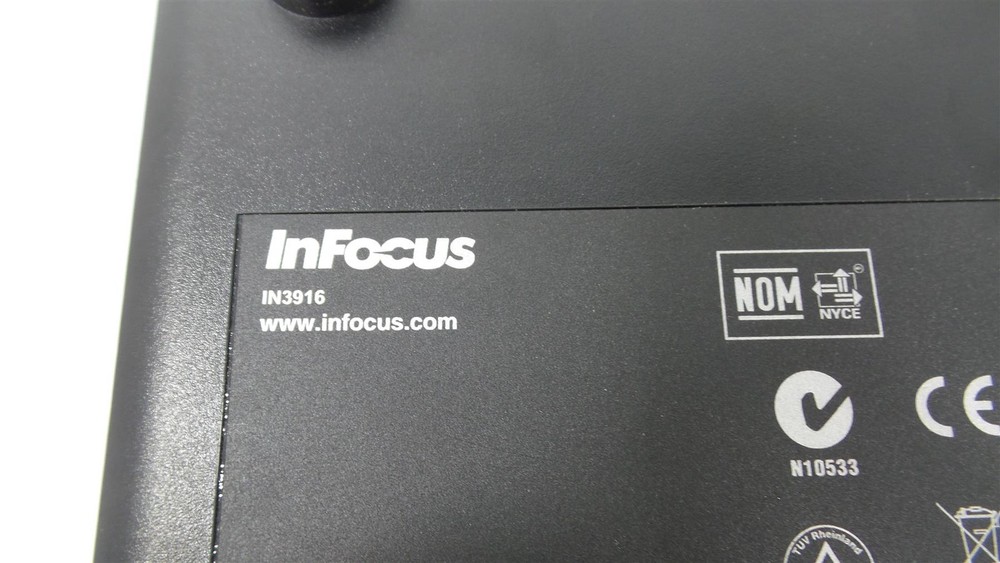InFocus IN3916 Full HD Short Throw Projector - Lamp Timer : 30 Hours