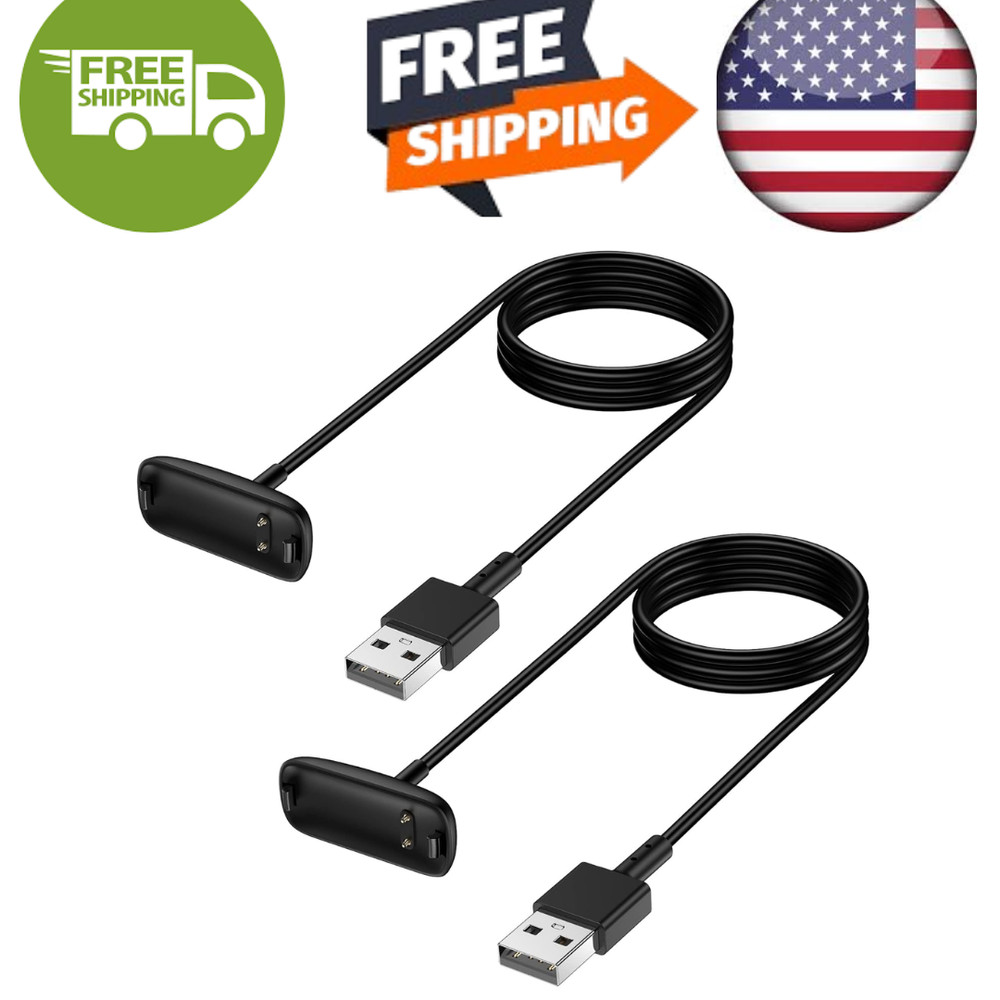 Charger Cable Replacement for Fitbit Inspire 3 (2 Pack/3.3Ft)