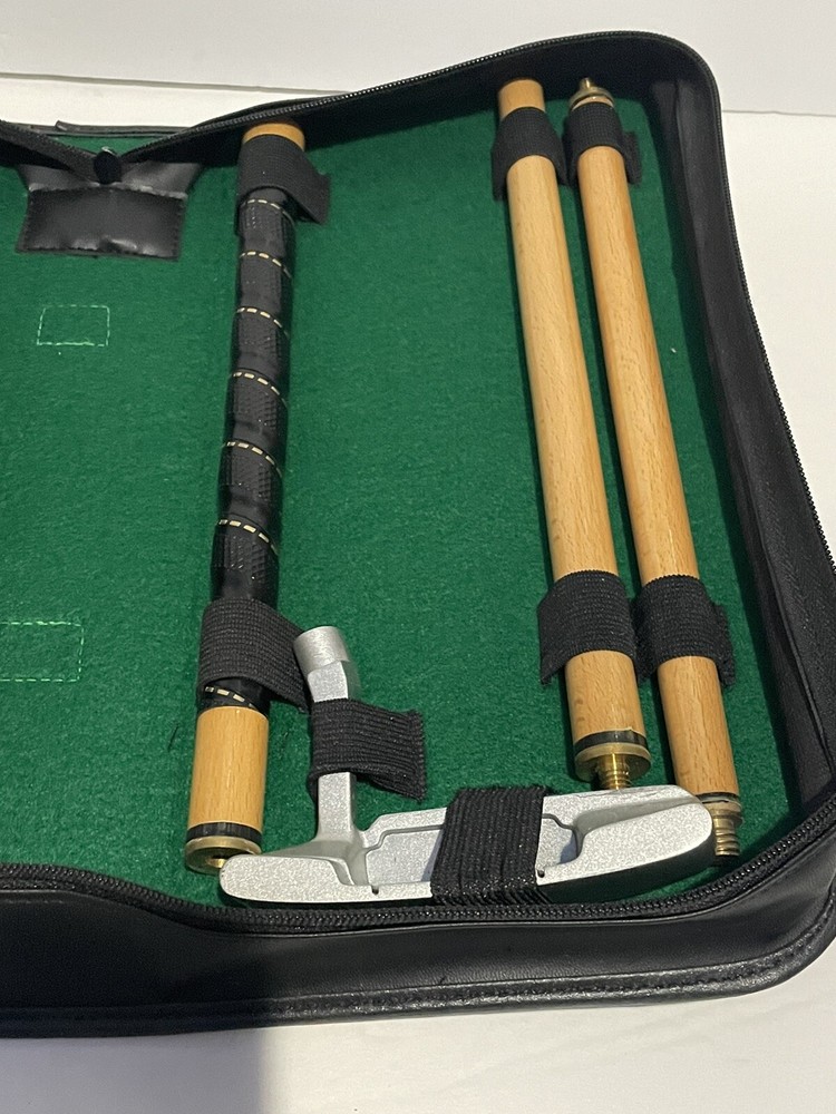 Indoor Executive Golf Putting Set w/Carry Case