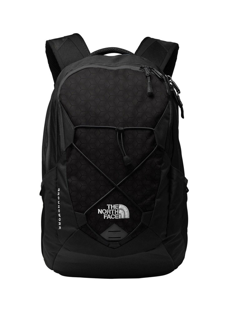 The North Face GroundWork Backpack TNF Black-NPF, One Size.