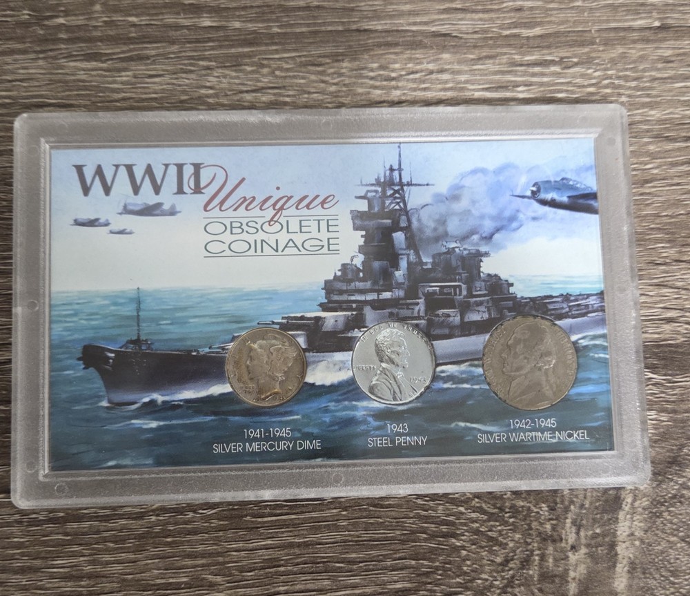 WW2 Unique Obsolete Coinage Silver