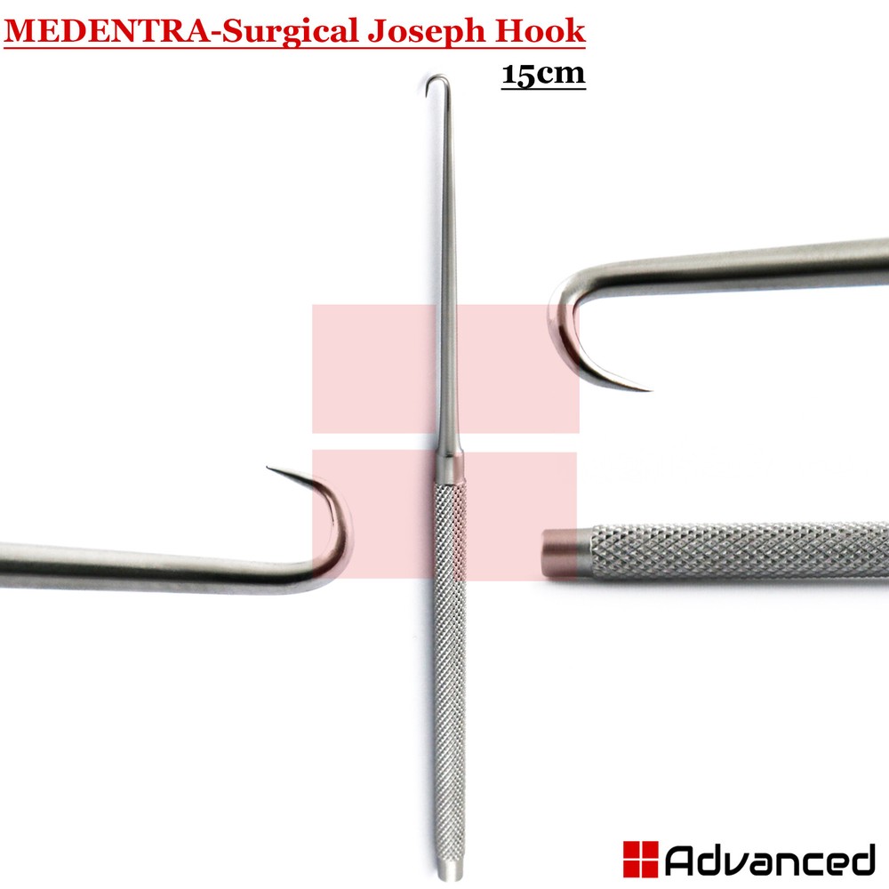 Surgical Joseph Skin Hook Retractor 15cm Sharp Single Prong Dermal Instruments