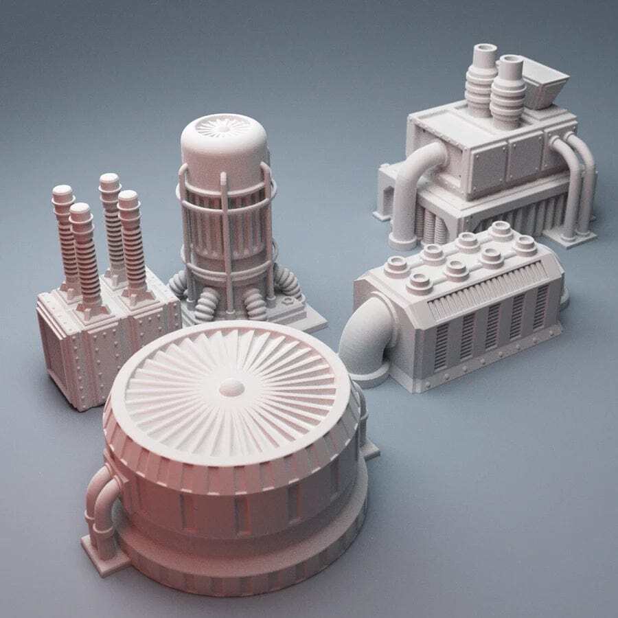 Starbase Epsilon Machinery - Grimdark Gothic Wargaming Tabletop