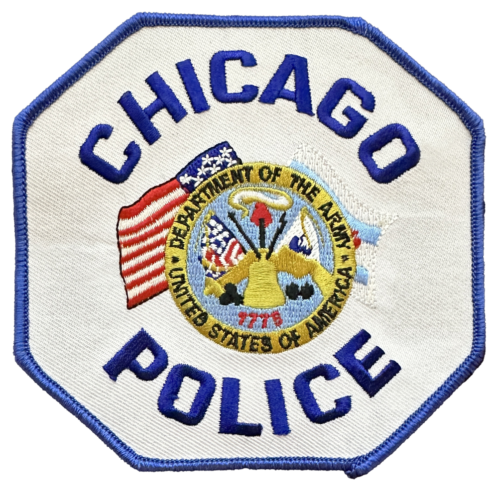 CHICAGO POLICE SHOULDER PATCH: U.S. Army