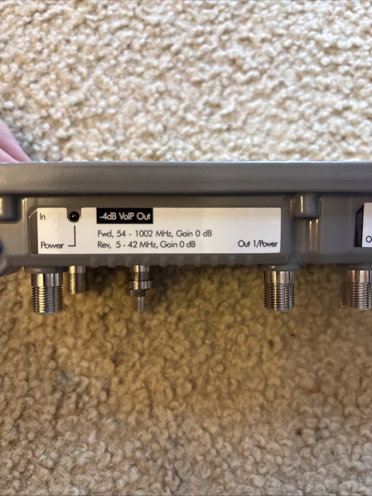 HomeConnect Commscope CSAPDU5VP Amplifier, With Power And Cable
