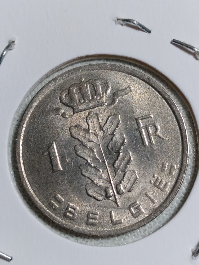 1980 Belgium 1 Franc
