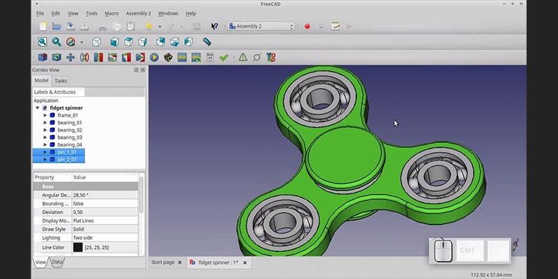 FreeCAD Professional 2D 3D Parametric Graphic Modeling Software-DWG-for Windows
