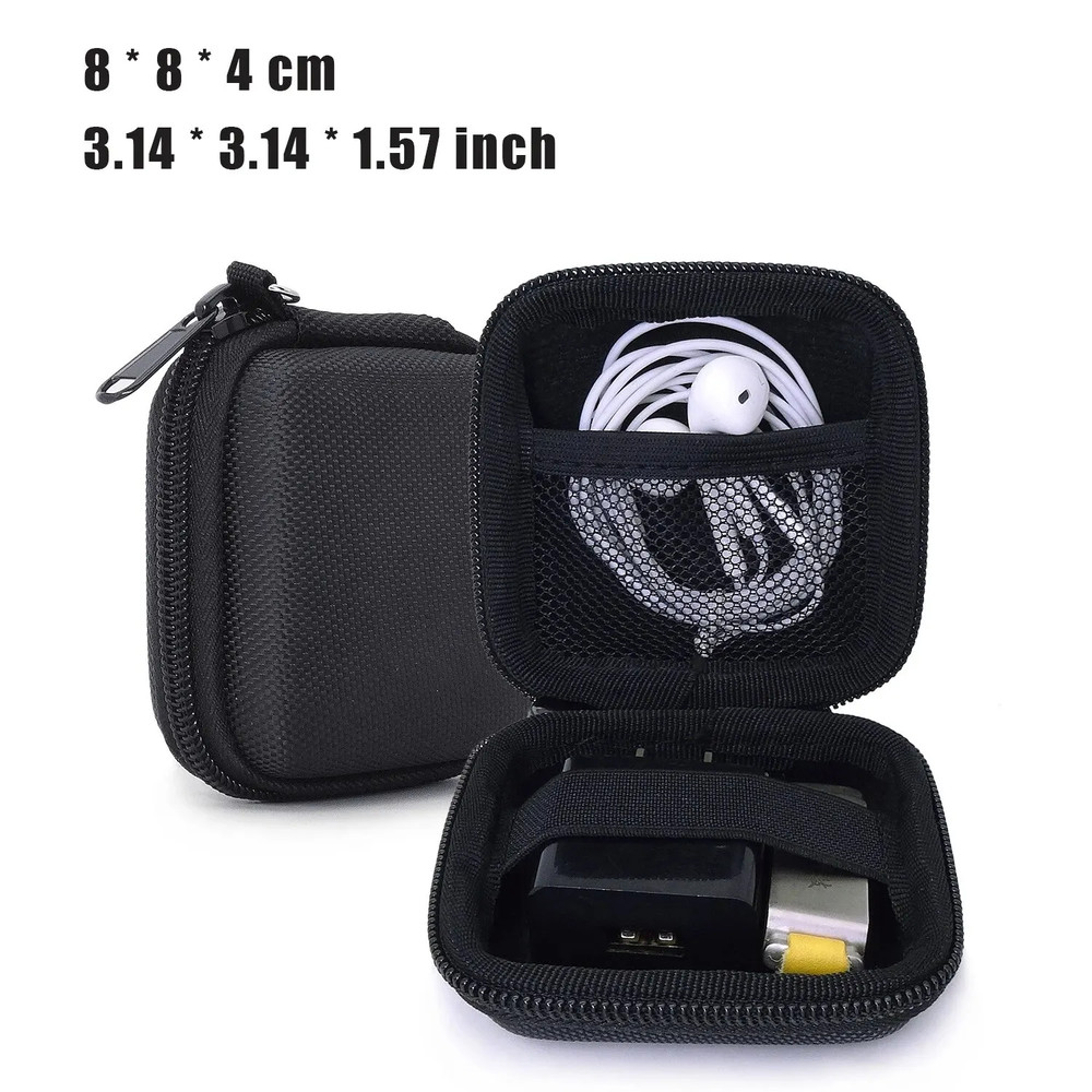 Portable Earphone Storage Bag Data Cable Organizer Bag Multifunctional Digital G
