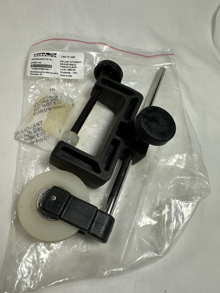 VWR EDUCATION PULLEY Student Adjustable Table Clamp