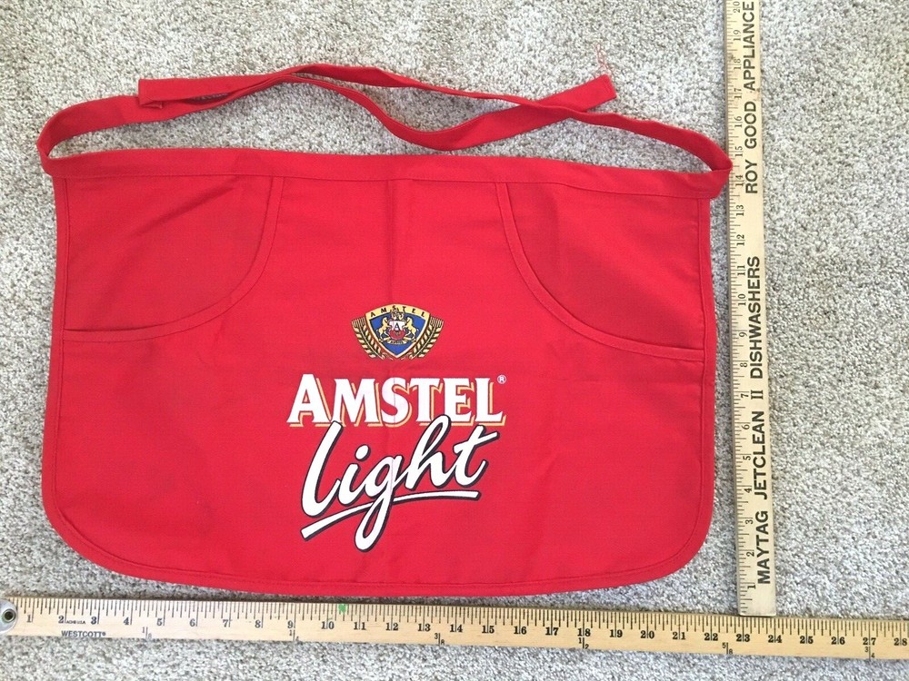 Amstel Light 2 Pocket Serving Waist Apron