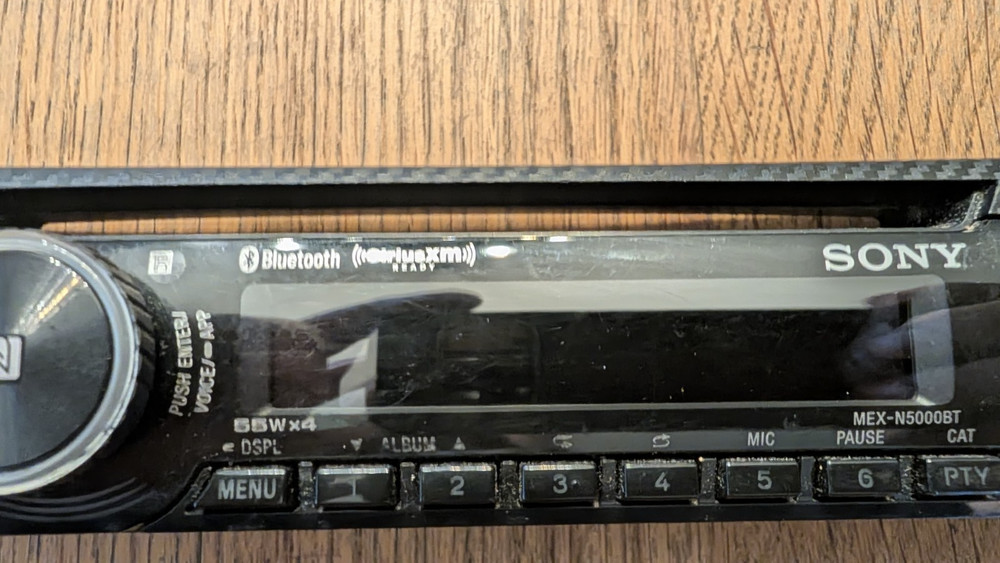 SONY MEX-N5000BT FACEPLATE ONLY