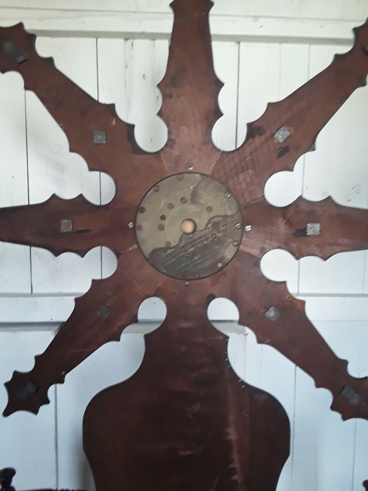 Antique Walnut Hall Rack Umbrella Stand