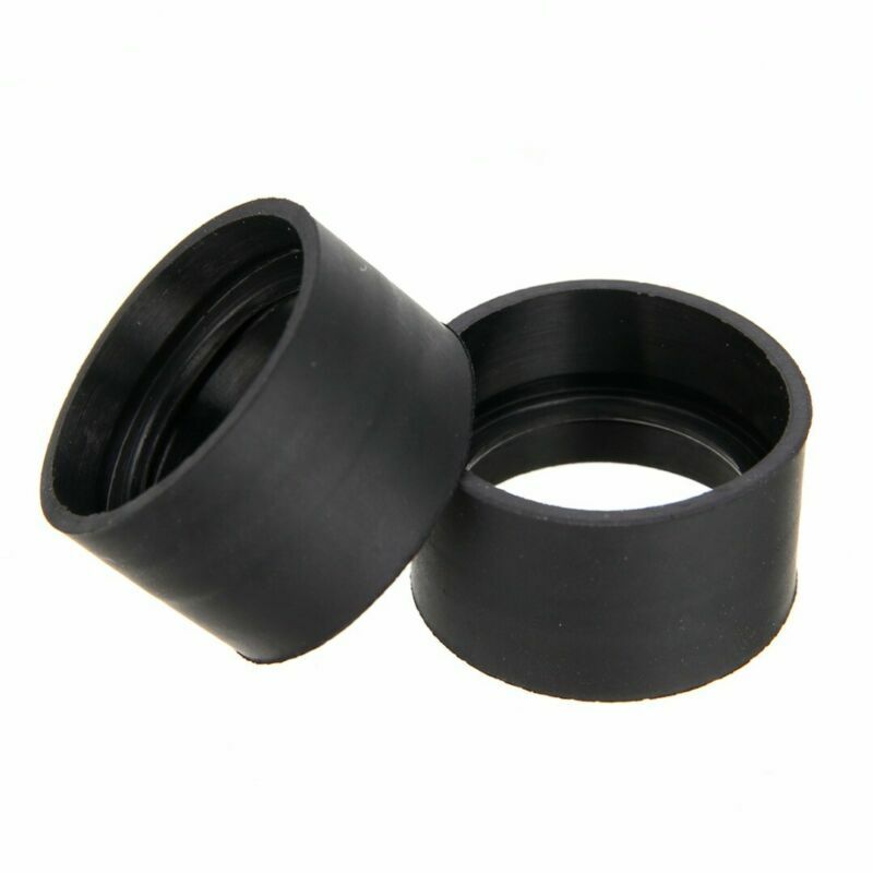 2pcs 34-37mm Eyepiece Eye Shield Rubber Eye Guards Cups Microscope Binocular Set