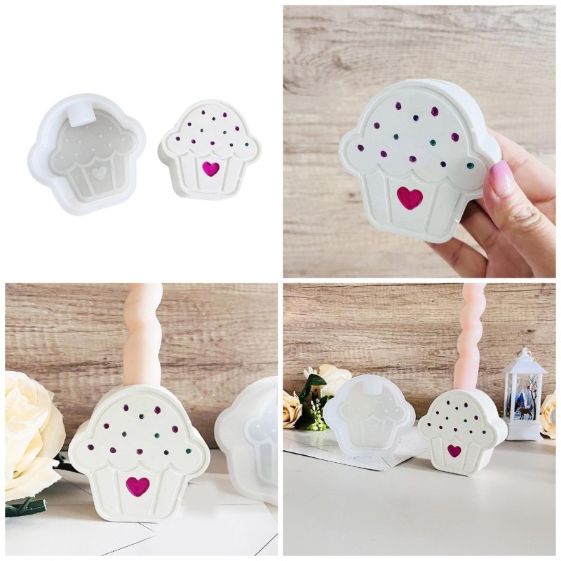 Versatile Silicone Mold For Individualized Heart Cup cake Holder Projects