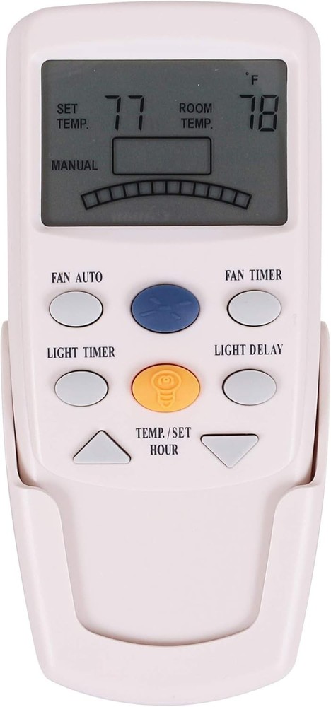 Ergonomic Ceiling Fan Remote Control Replacement for Hampton Bay - Timer Feature