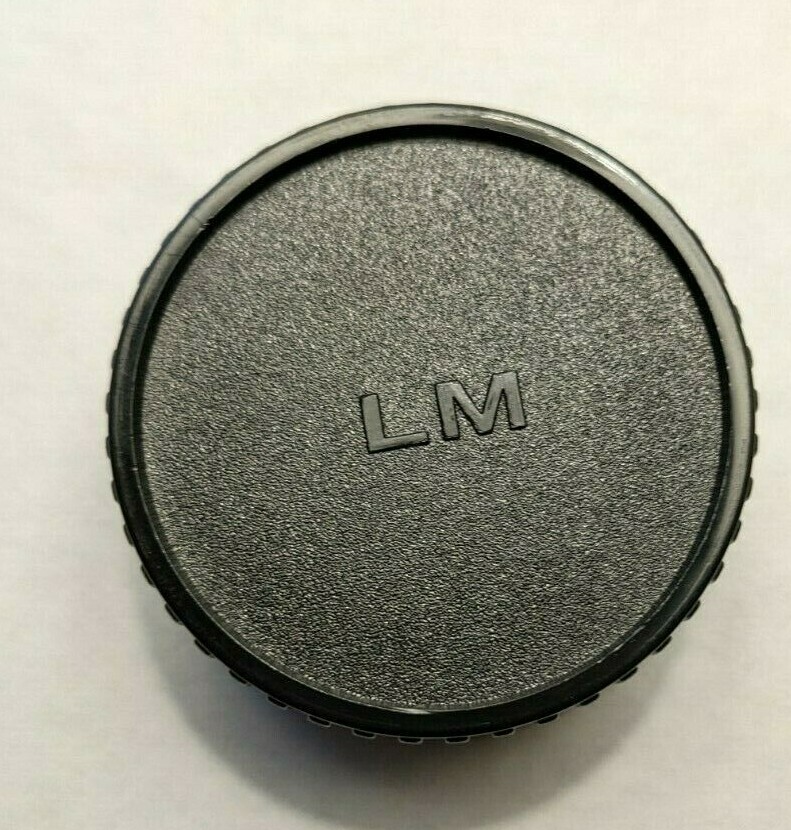 Leica M Mount Body Cap and Rear Lens Cap Set