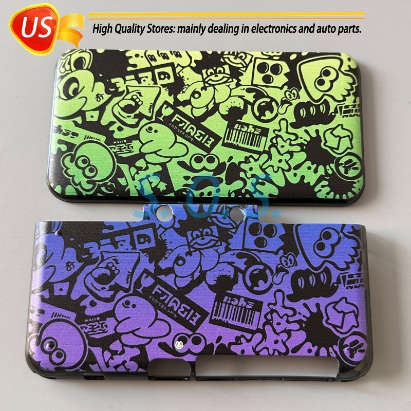 Housing Shell Protective Case Set For New Nintendo 2DS LL/ XL Console Splatoon