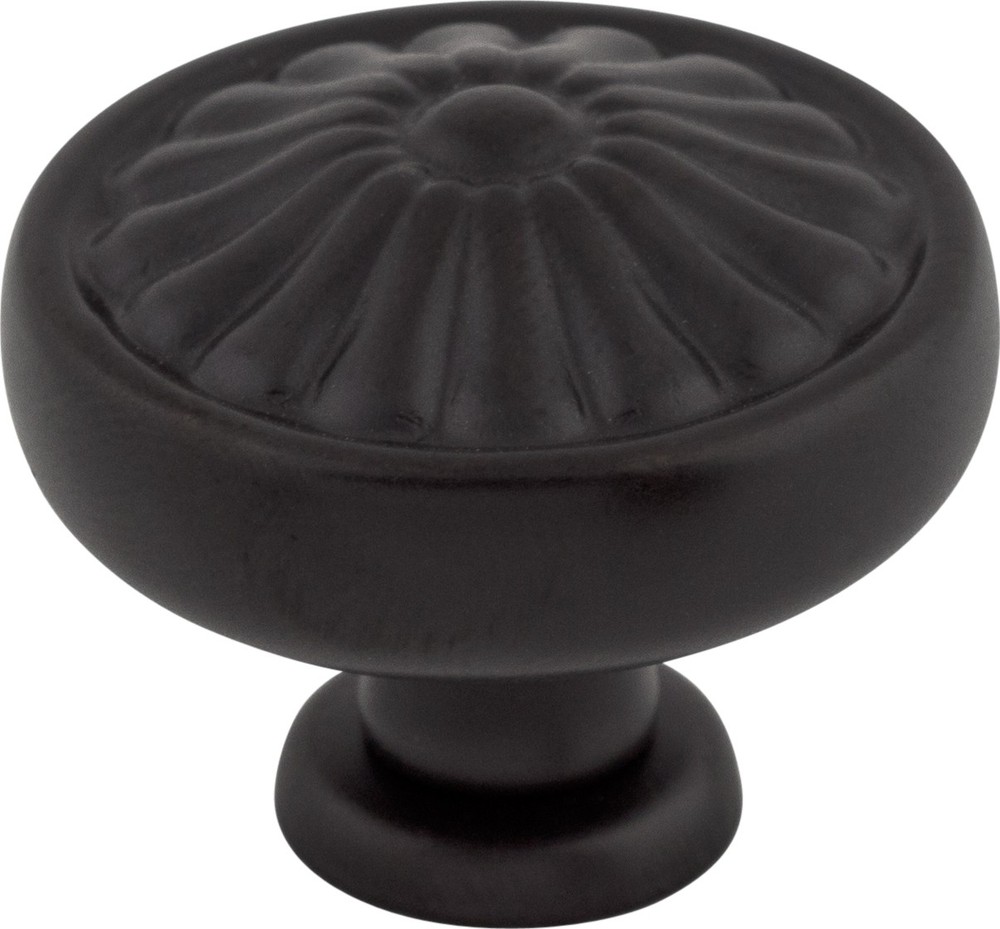 Top Knobs M602 Flower Knob 1 1/4" Patina Black