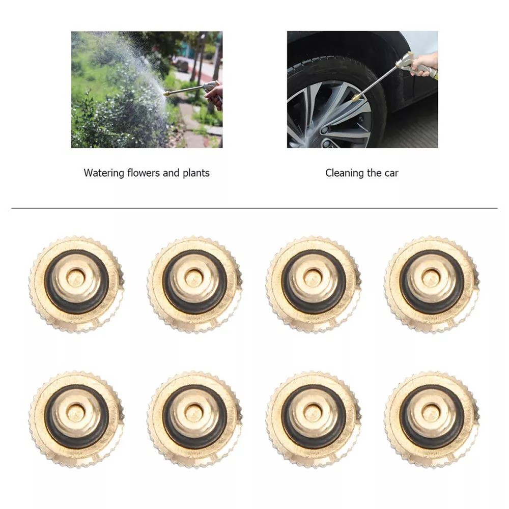 20 PCS 0.3mm Brass High Pressure Atomizing Misting Nozzle Watering Accessories