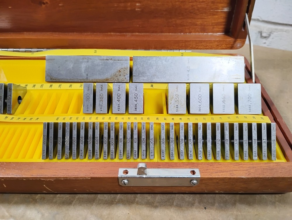 DoAll Gage Block Set - 106 Pieces