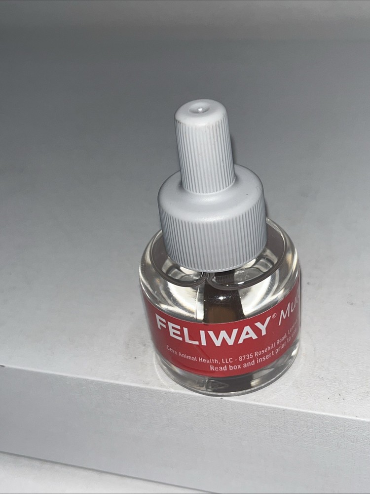 New Feliway Multi Cat Calming Diffuser Refill, No Box