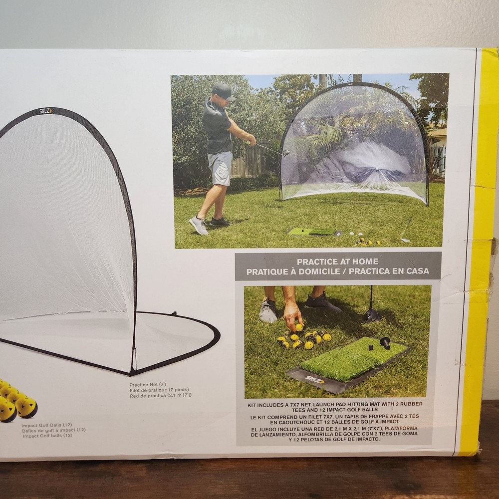 SKLZ Home Driving Range Kit Easy Setup Golf Range Set