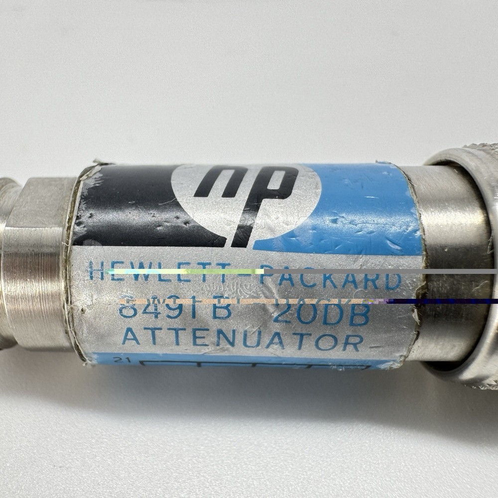 HP 8491B 20 dB Coaxial Attenuator DC–18 GHz | Precision RF Microwave
