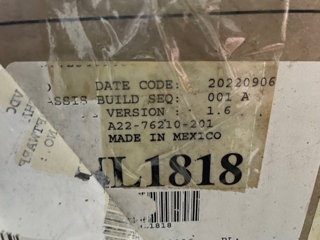 FREIGHTLINER M2 INSTRUMENT CLUSTER A22-76210-201