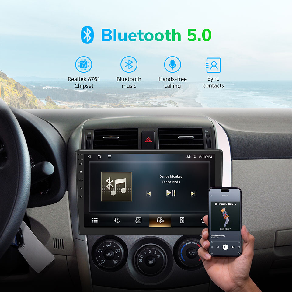 Eonon UA12S Plus Android 13 6+64 Double 2Din 10.1"Smart Car Stereo Radio CarPlay