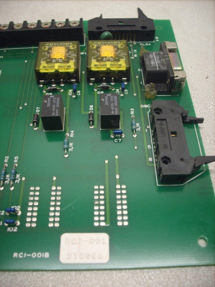 Sodick RCI-001 EDM Board BY0006 (Untested)