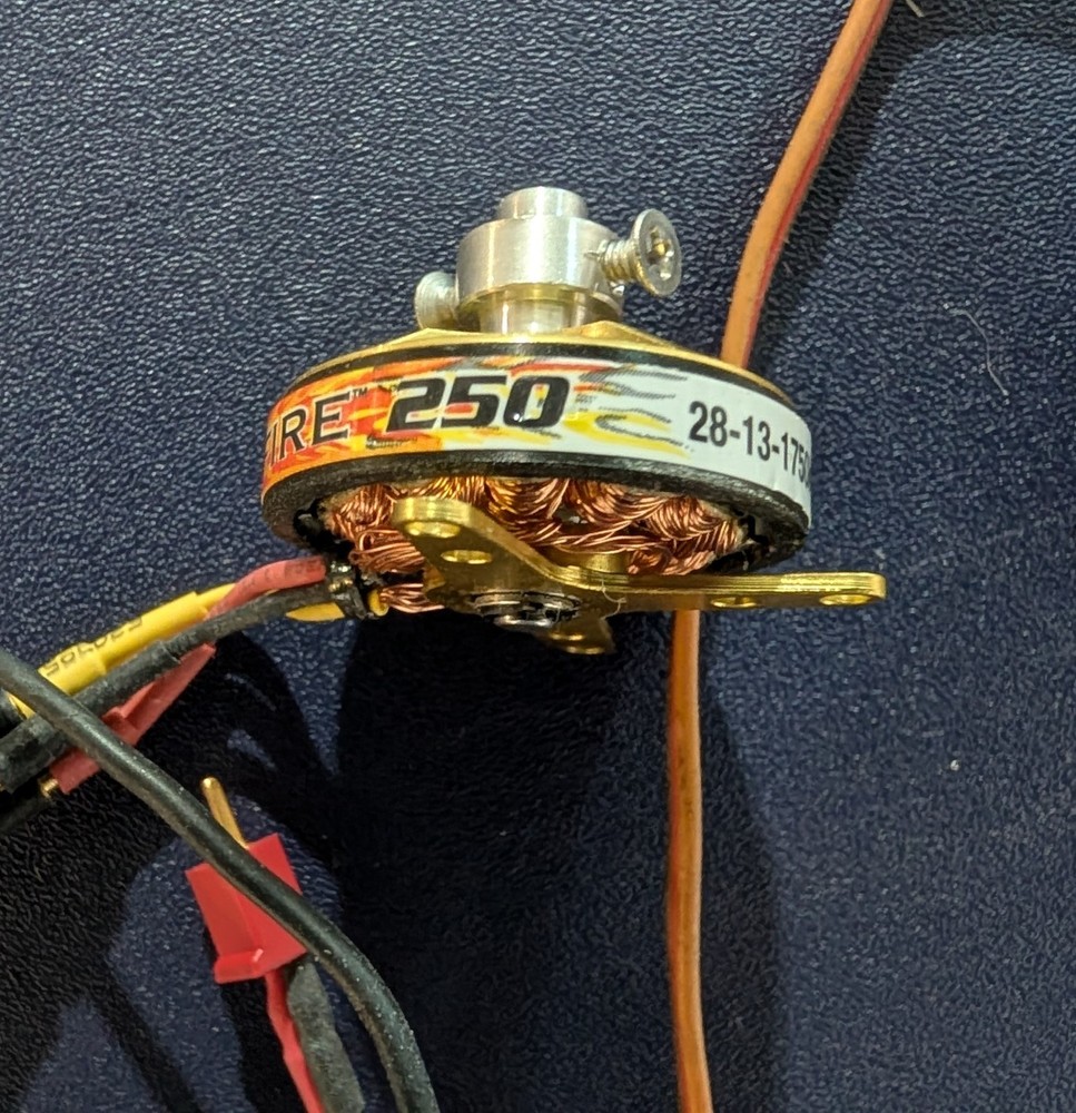 Three RC Parkflyer Airplane Motors