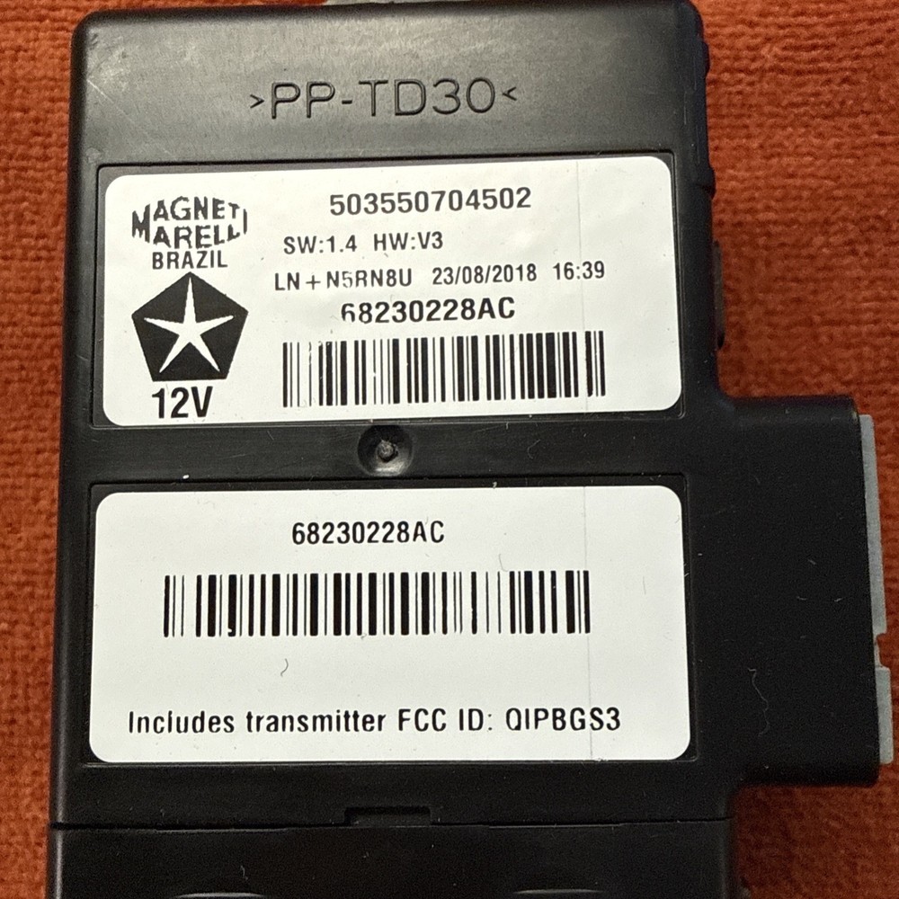 Genuine OEM Mopar Module 68230228AC