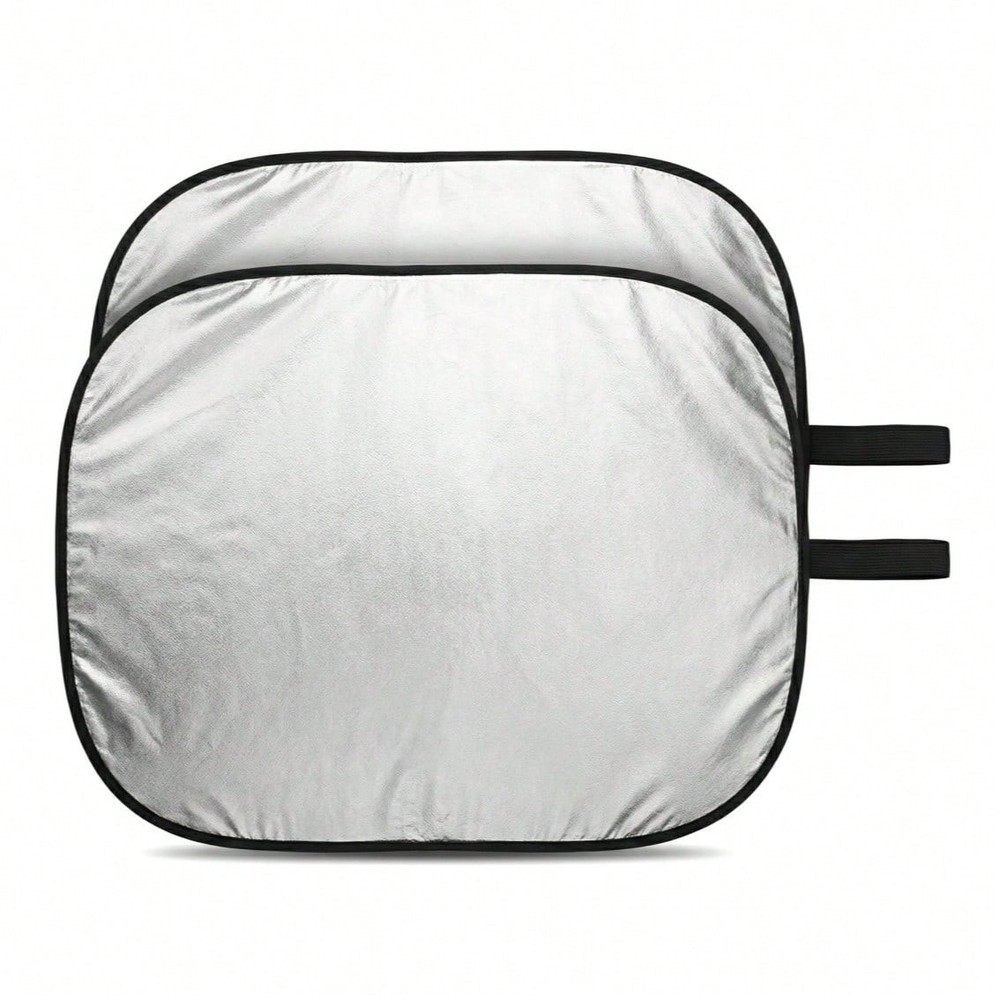 2 Pack Car Windshield Sun Shade Foldable Reflective Durable UV Protection Sun