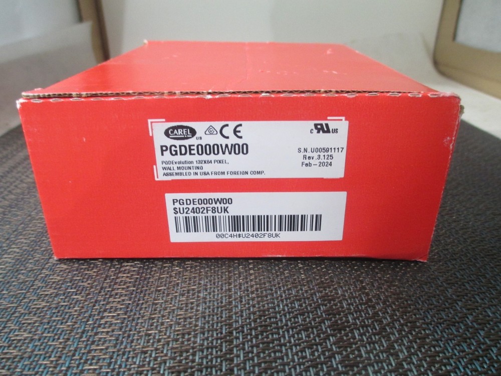 Carel PGDE000W00 Display Board NEW!