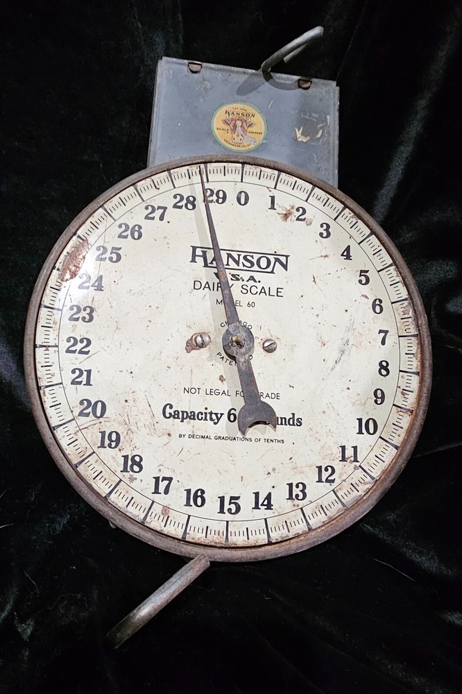 Vintage Hanson USA Dairy Scale Model 60