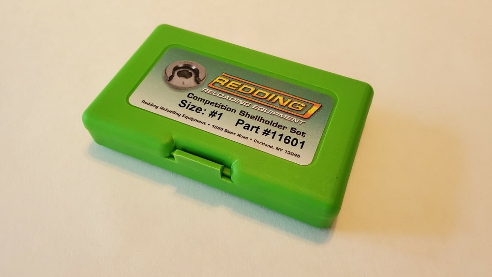 Redding Reloading 11601 Competition Shellholder Set Size #1 *Fast Shipping*