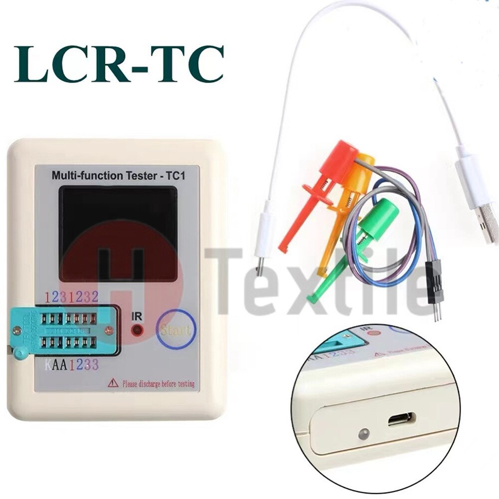 1pcs LCR-TC1 Multifunction Transistor Tester TFT Diode Triode Capacitance Meter