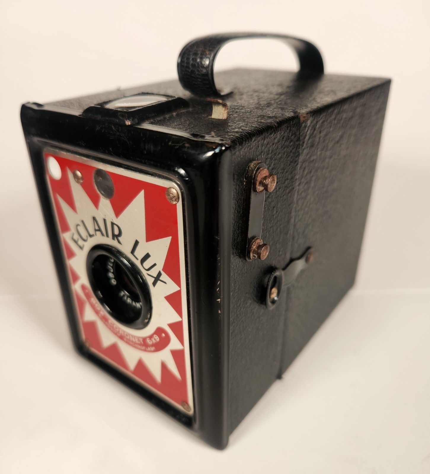 *RARE* Mint Coronet 6x9 Éclair Lux folding camera (1950s–60s era)