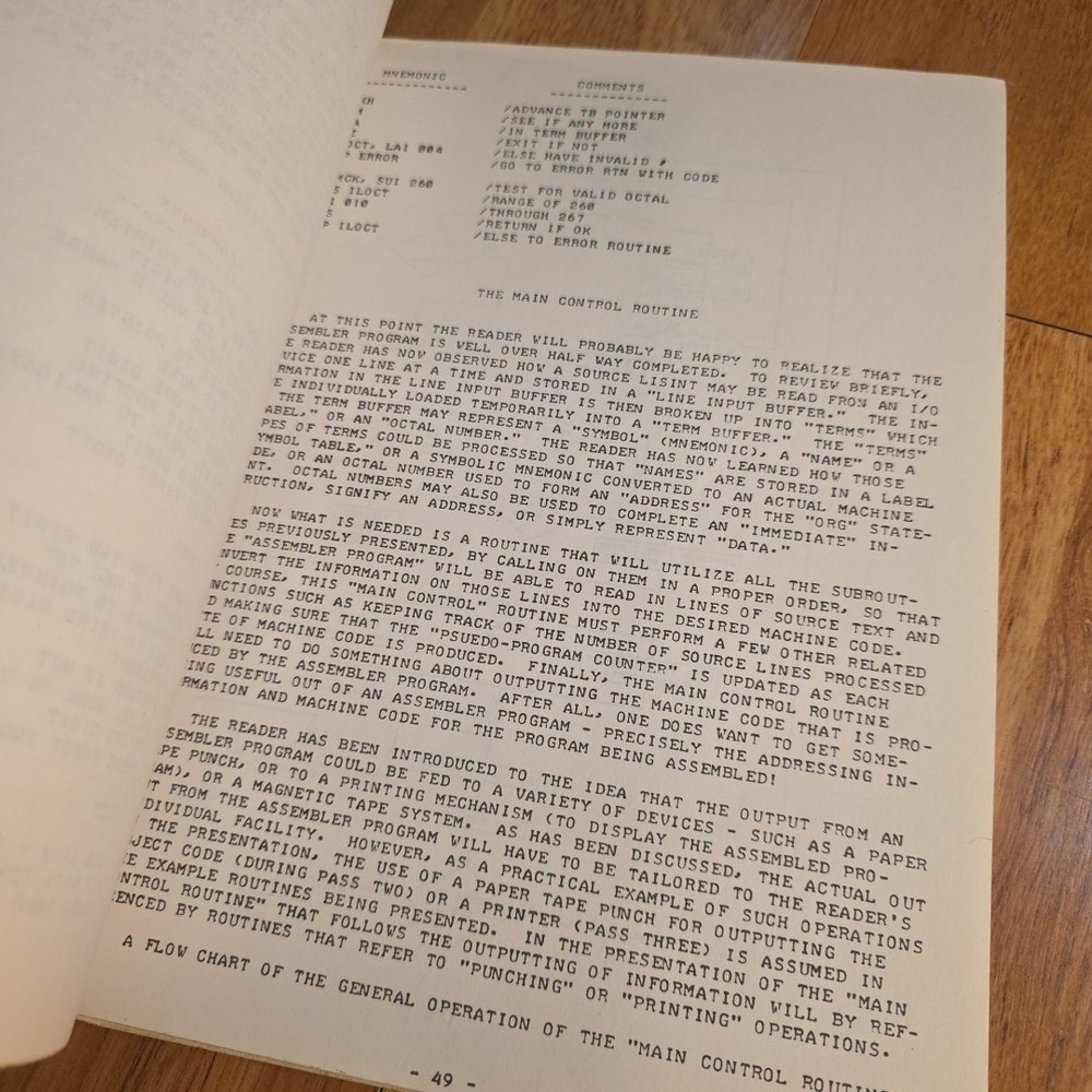 8080 Assembler Program Manual by Nat Wadsworth 1975 Scelbi Computer