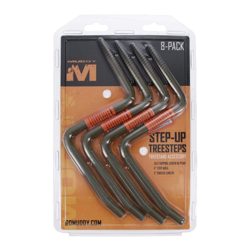 Step-Up Tree Steps Climbing Sticks Tool-Free Installation 750lb Capacity 8-Pack