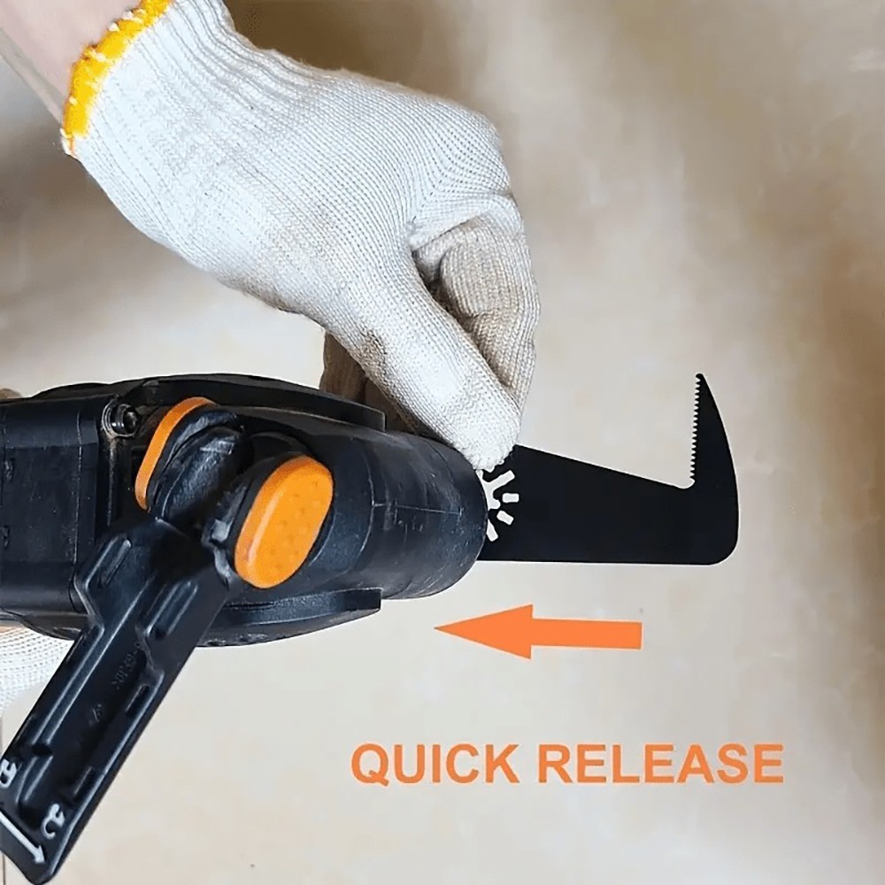 2pc Quick Release Swing Multi-Purpose Saw Blade for Precise Cutting Applications